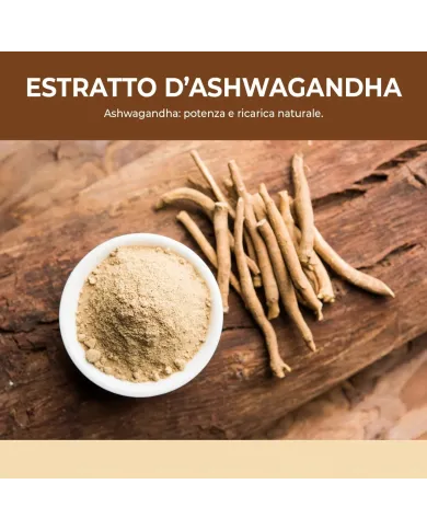 Ashwagandha compresse - Ginseng indiano contro la stanchezza