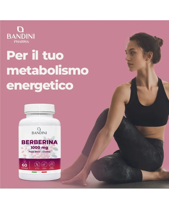 Berberina 60 capsule per la digestione e il fegato