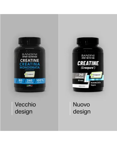 Creatina Creapure© 240 compresse per la nutrizione sportiva