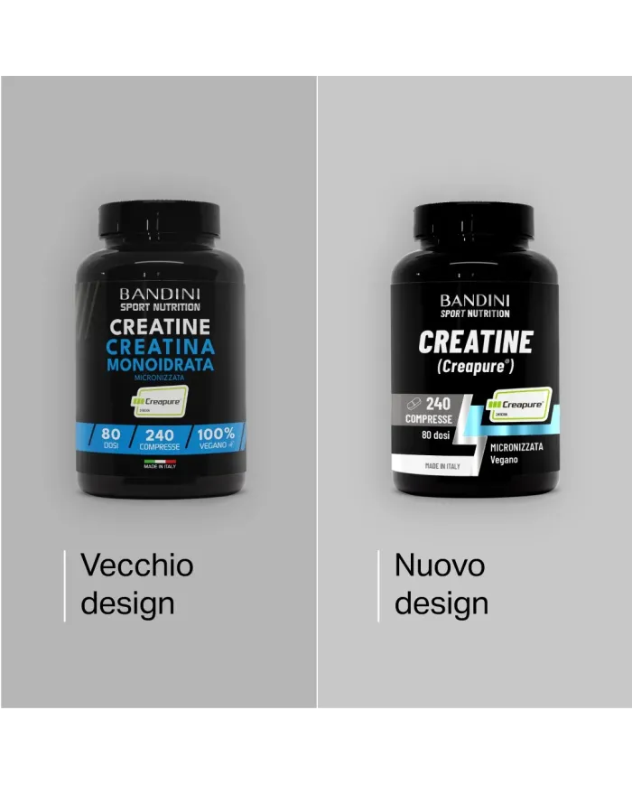 Creatina Creapure© 240 compresse per la nutrizione sportiva