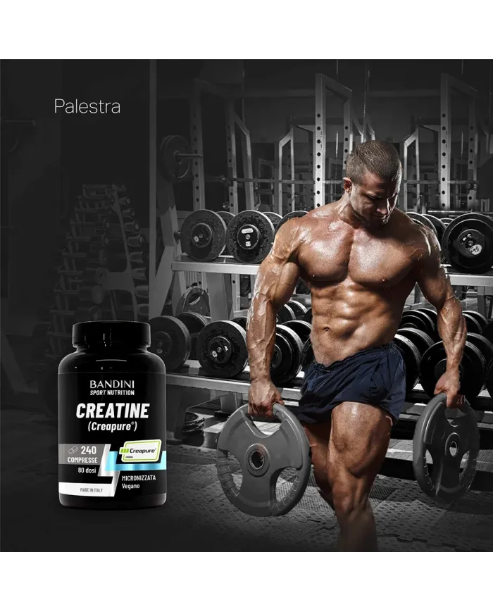 Creatina Creapure© 240 compresse per la nutrizione sportiva