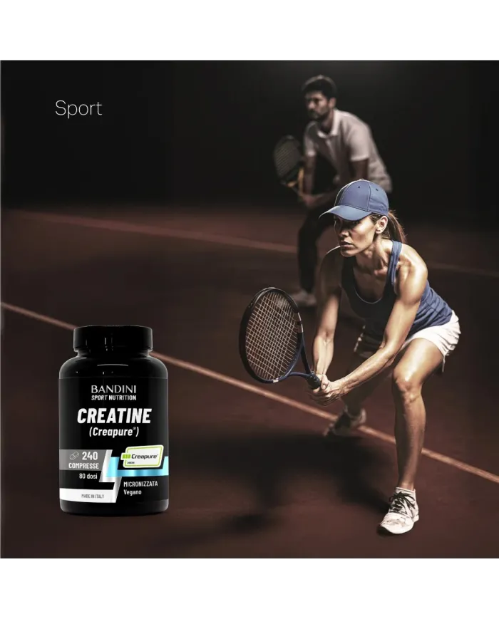 Creatina Creapure© 240 compresse per la nutrizione sportiva