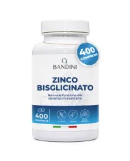 Zinco Bisglicinato 400 compresse | Salute di ossa, capelli, unghie