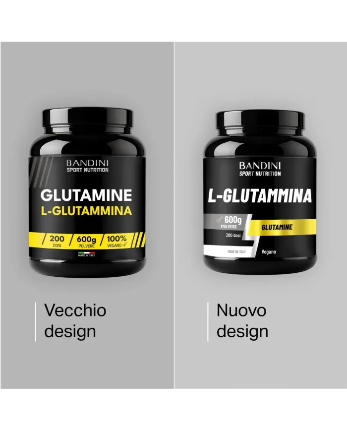 Glutammina polvere 600g - Aminoacido per recupero muscolare