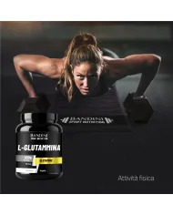 Glutammina polvere 600g - Aminoacido per recupero muscolare