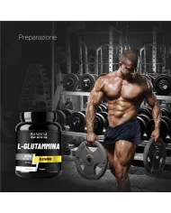 Glutammina polvere 600g - Aminoacido per recupero muscolare