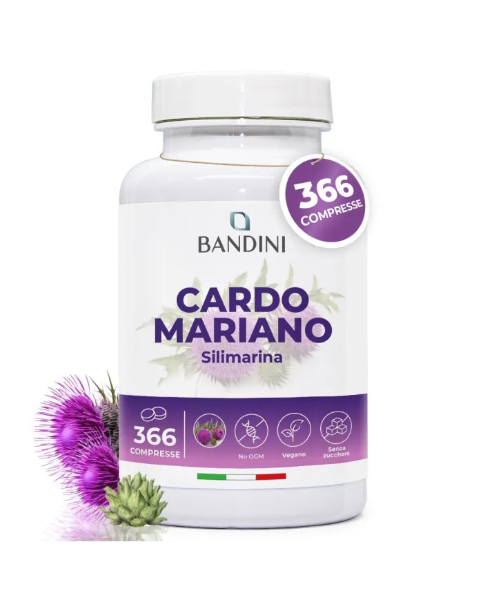 Cardo Mariano compresse per il fegato e la digestione