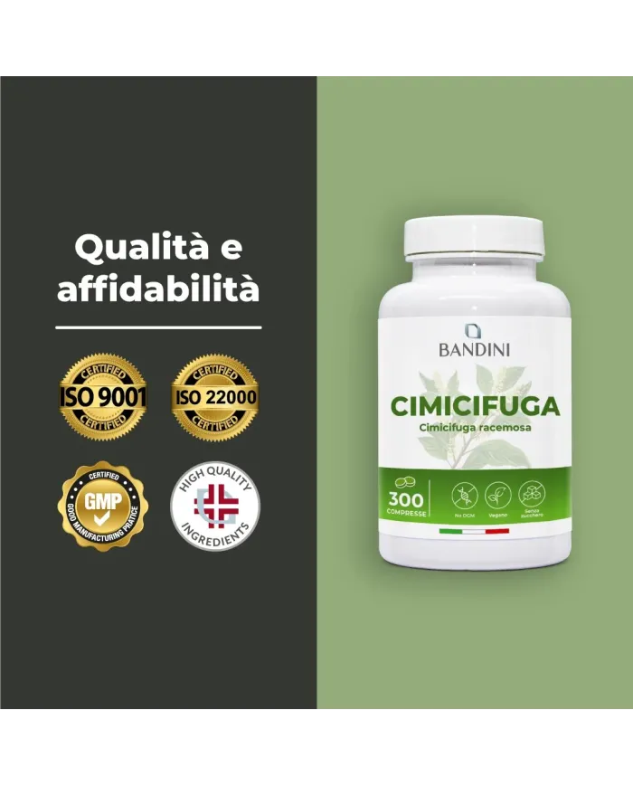 Cimicifuga Racemosa compresse per i sintomi della Menopausa