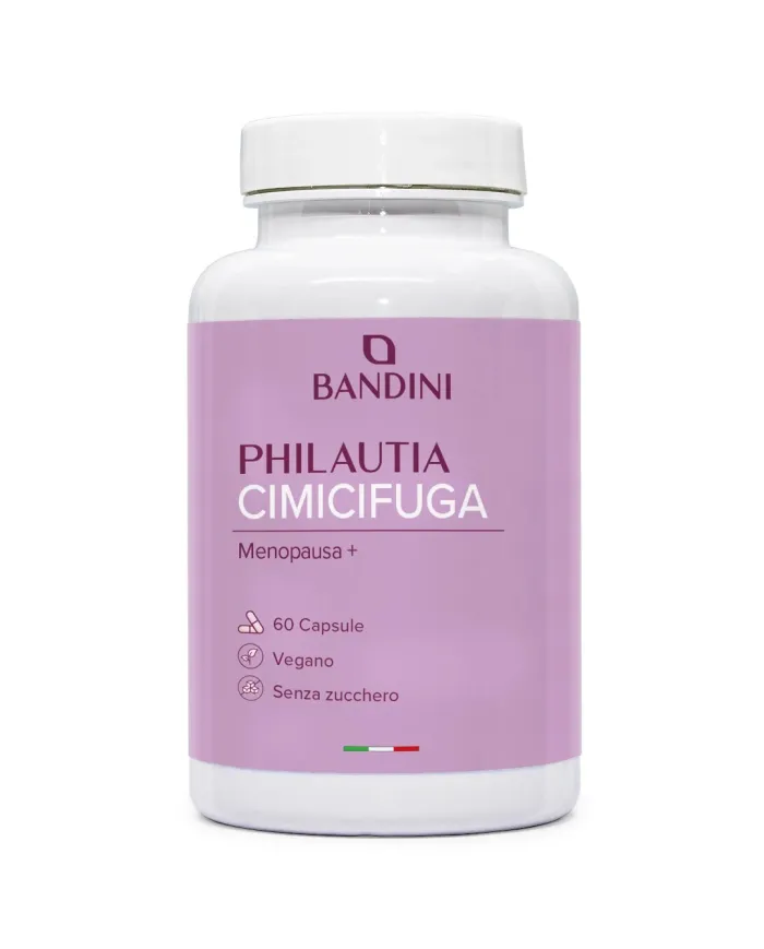 Cimicifuga in capsule per i sintomi della menopausa