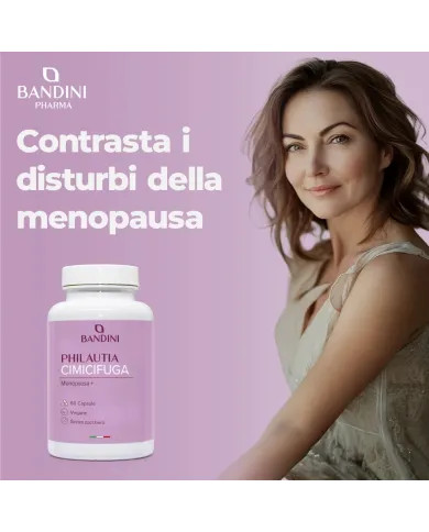 Cimicifuga in capsule per i sintomi della menopausa