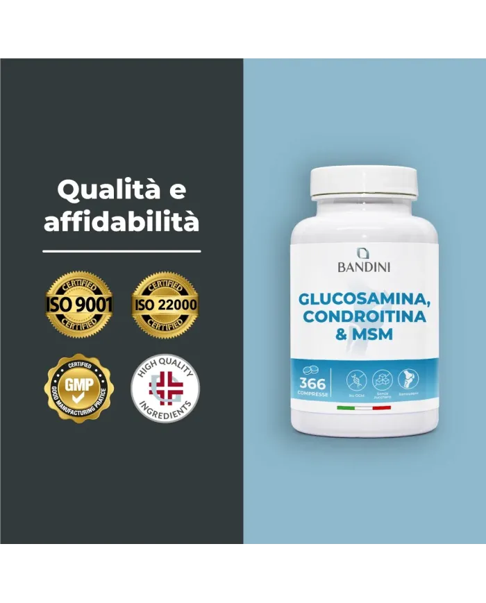 Glucosamina condroitina compresse per le Articolazioni