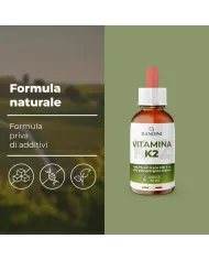 Vitamina K2 MK-7 gocce per Ossa e Coagulazione normali