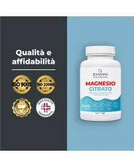 Magnesio citrato in capsule per la Stanchezza