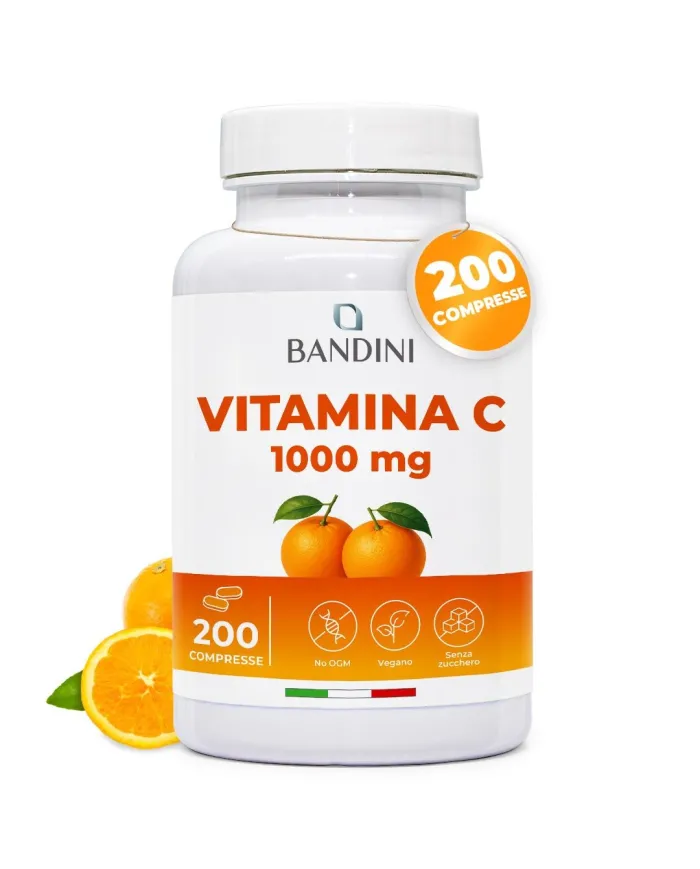 Vitamina C 200 compresse per le difese immunitarie