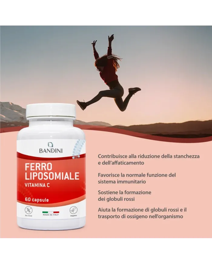 Bandini® - Ferro Liposomiale 60 capsule con Vitamine