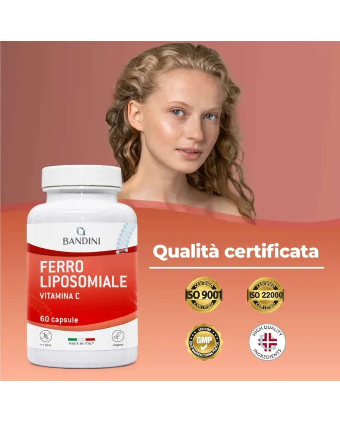 Bandini® - Ferro Liposomiale 60 capsule con Vitamine