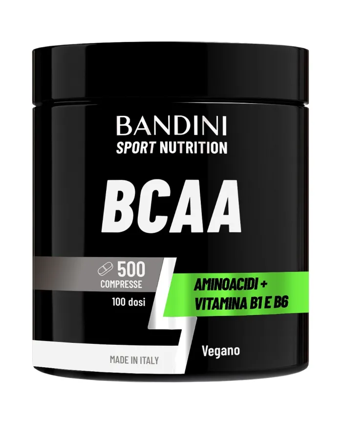 BCAA 500 compresse di aminoacidi ramificati per lo Sport