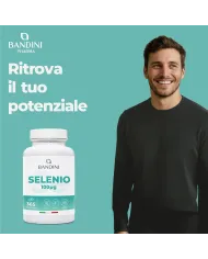 Selenio integratore 100μg 365 compresse per un anno