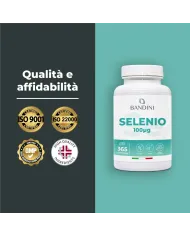 Selenio integratore 100μg 365 compresse per un anno