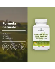 Olio di semi di canapa - 180 softgel