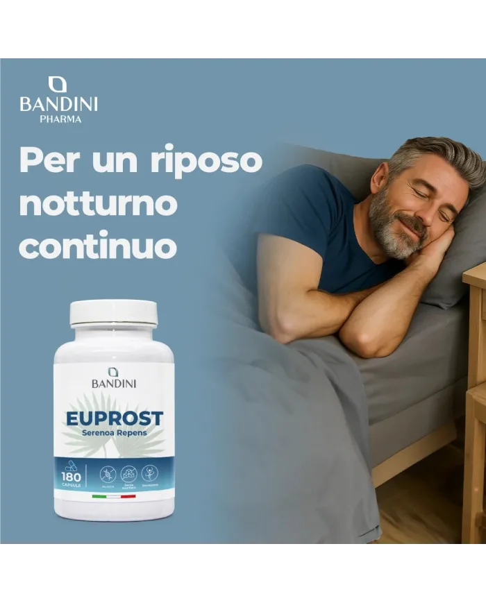 Euprost Saw palmetto 180 capsules for prostate health
