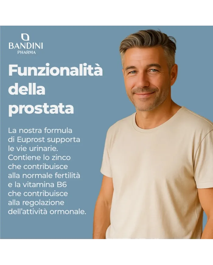 Euprost Serenoa repens 180 capsule per la salute della prostata