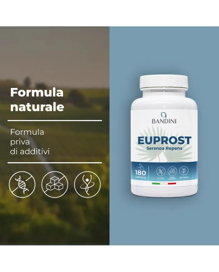 Euprost Serenoa repens 180 capsule per la salute della prostata