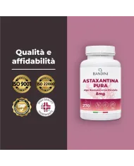 Astaxantina 8mg 270 capsule | Oleoresina antiossidante