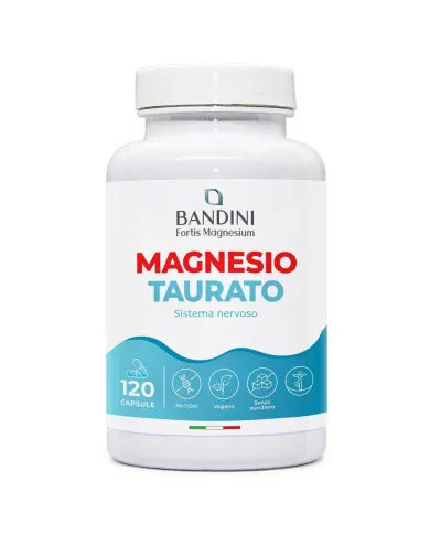 Magnesio taurato 120 capsule per il sistema nervoso