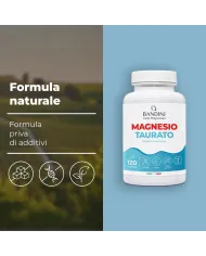 Magnesio taurato 120 capsule per il sistema nervoso