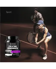 Creatina monoidrato in polvere 500g per allenamento intenso