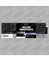 Creatina monoidrato in polvere 500g per allenamento intenso