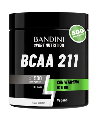 BCAA 2:1:1 da 500 Compresse - Intra Pre & Post Workout potente