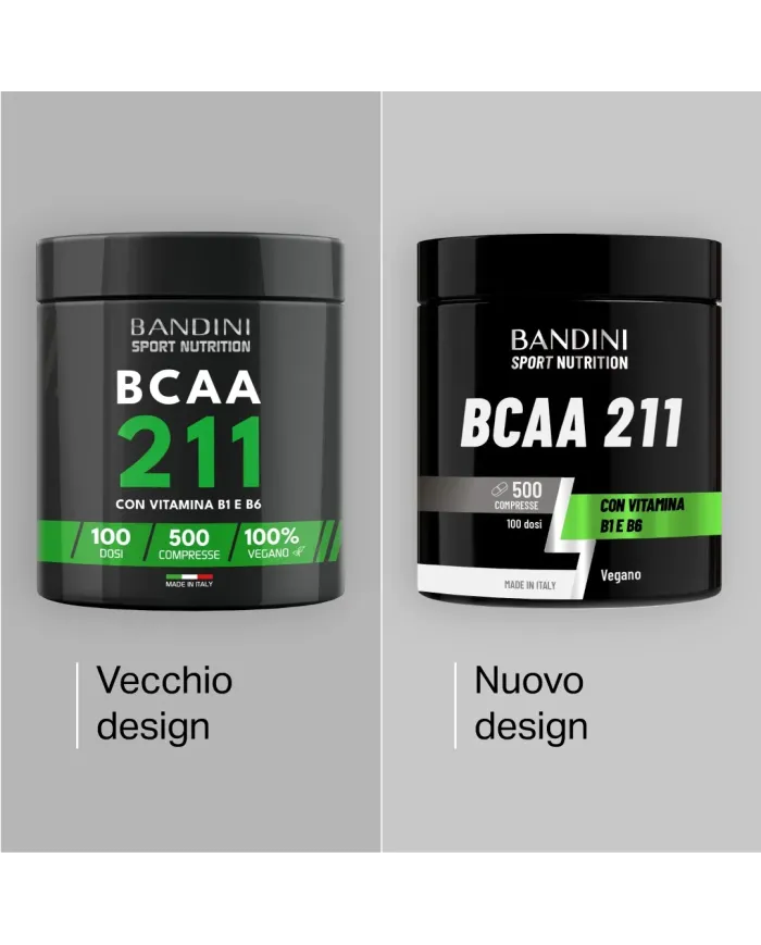 BCAA 2:1:1 da 500 Compresse - Intra Pre & Post Workout potente