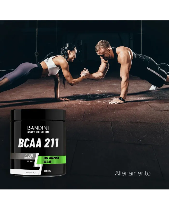 BCAA 2:1:1 da 500 Compresse - Intra Pre & Post Workout potente