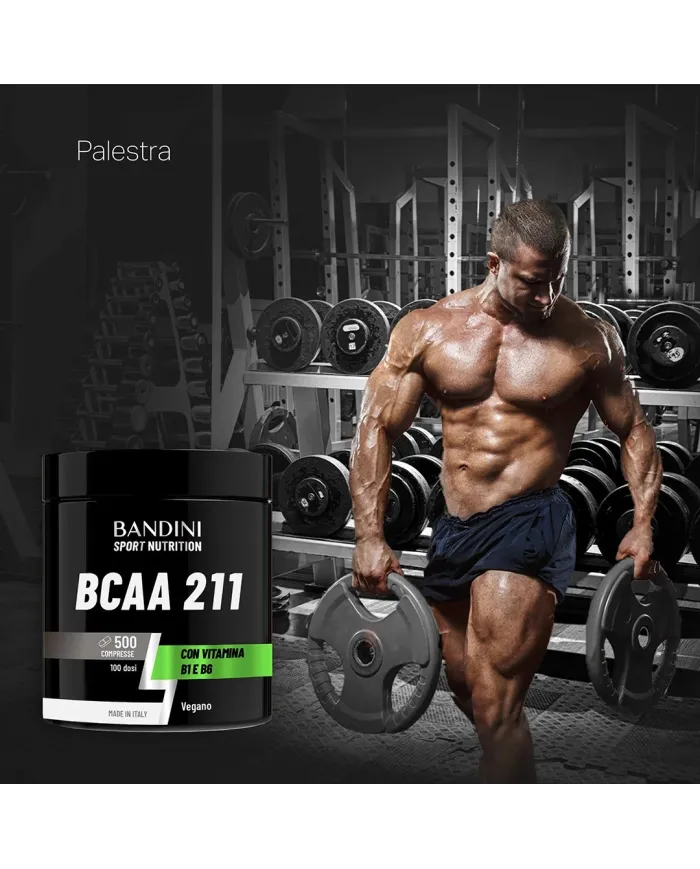 BCAA 2:1:1 da 500 Compresse - Intra Pre & Post Workout potente