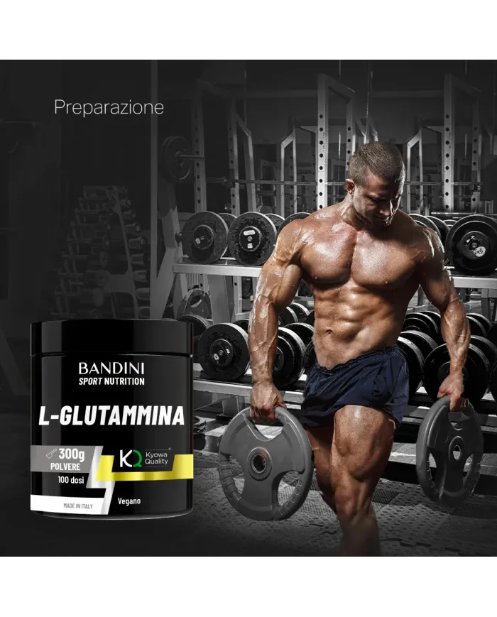 Glutammina Kyowa® in Polvere 300 g | Booster massa muscolare