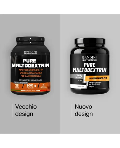 Maltodestrine Pure in polvere da 900gr | Integratore di Carboidrati
