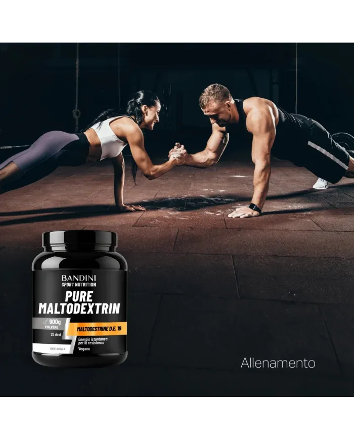 Maltodestrine Pure in polvere da 900gr | Integratore di Carboidrati