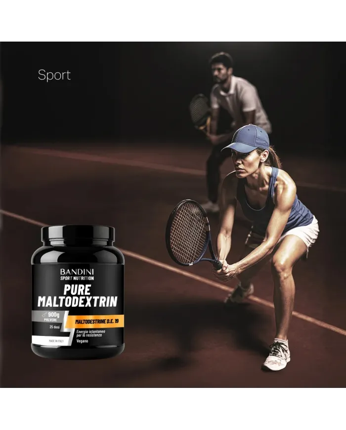 Maltodestrine Pure in polvere da 900gr | Integratore di Carboidrati