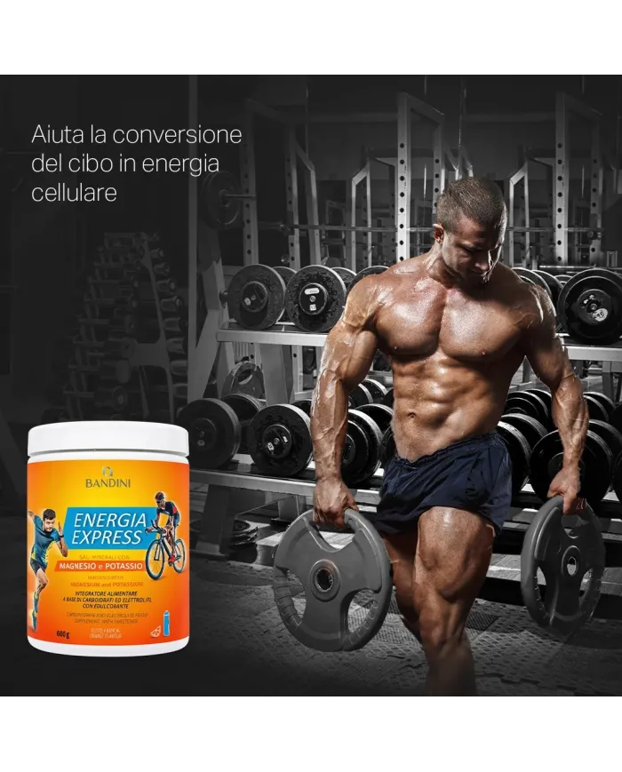 Energia Express Polvere da 600gr | Booster Resistenza per Sport