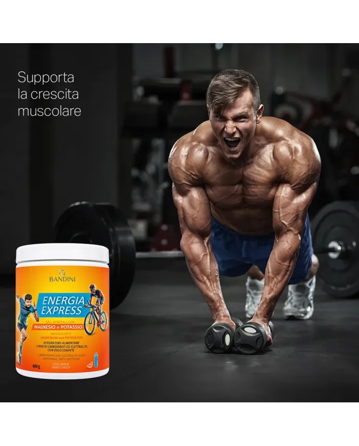Energia Express Polvere da 600gr | Booster Resistenza per Sport