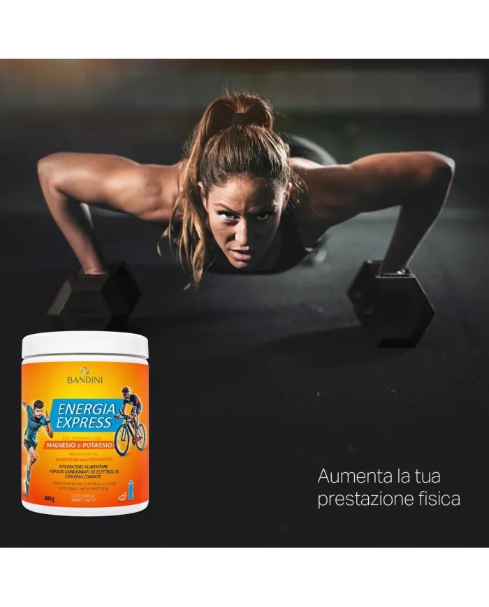 Energia Express Polvere da 600gr | Booster Resistenza per Sport