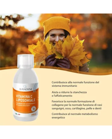 Bandini® Vitamina C Liposomiale liquida 250ml -Difese Immunitarie