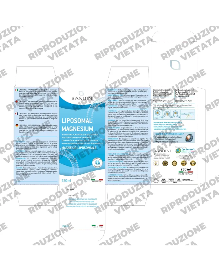 High Strength Liposomal Magnesium Supplement - 250ml