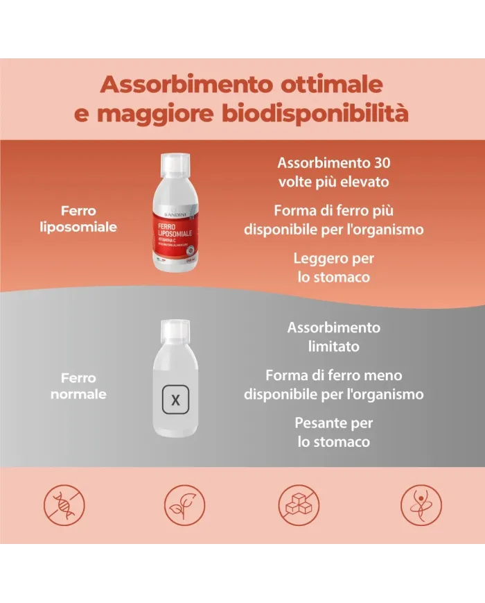 Liposomal Iron Supplement with Vitamin C - 250ml