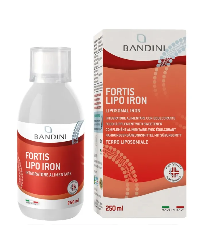 Fortis Lipo Iron + Vitamina C da 250ml ad Alto Dosaggio