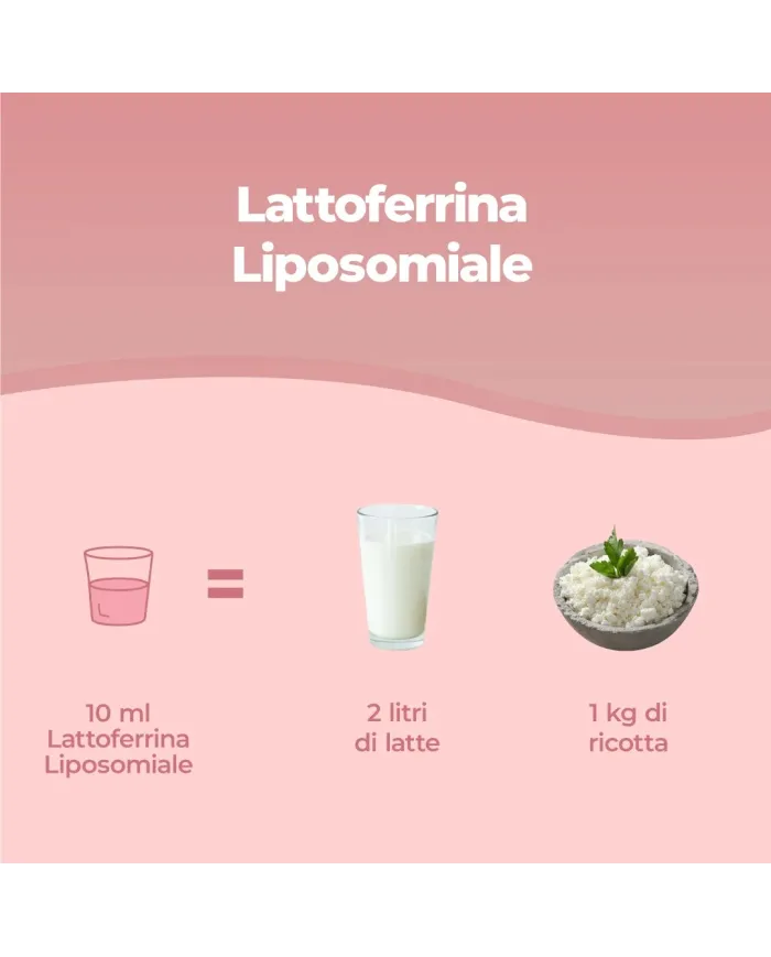 Bandini® Lattoferrina liposomiale liquida 250ml - Alto assorbimento