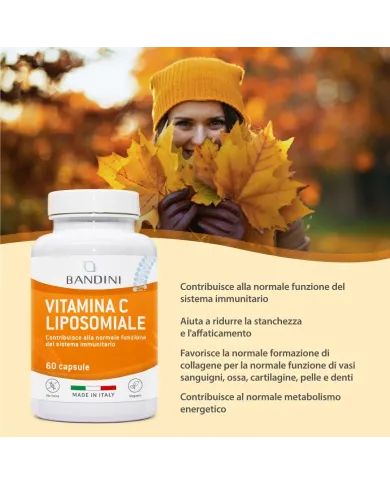 Bandini® Vitamina C Liposomiale 60 Capsule -Sistema Immunitario