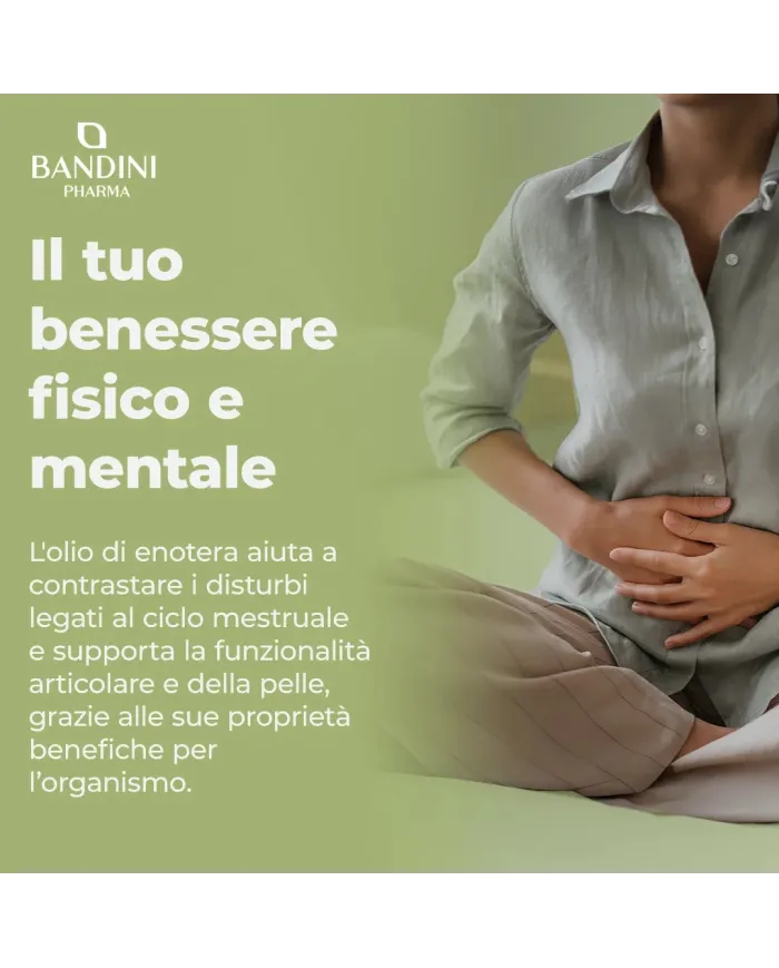 Olio di Enotera 200 Perle - Disturbi Mestruali & Menopausa